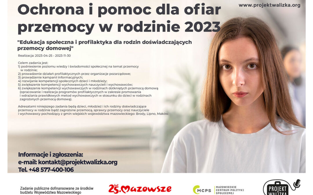 Edukacja społeczna i profilaktyka dla rodzin doświadczających przemocy domowej