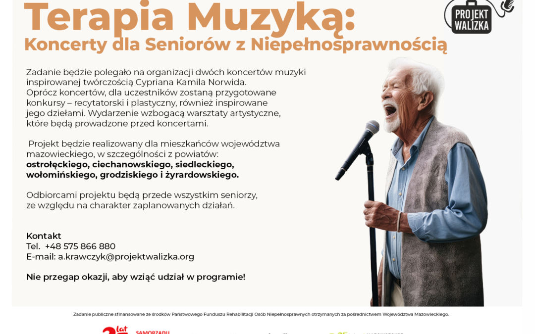 Terapia Muzyką: Koncerty dla Seniorów z Niepełnosprawnością