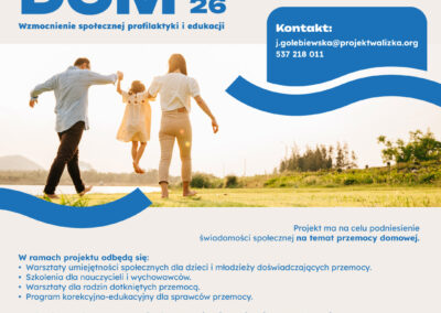 Harmonijny Dom 2024-2026: Wzmocnienie Społecznej Profilaktyki i Edukacji