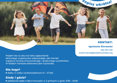 Nie ma nudy! – sportowo-kreatywne wakacje z Mazowszem BOM