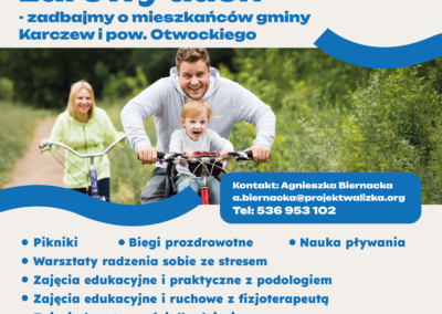W zdrowym ciele zdrowy duch – zadbajmy o mieszkańców gminy Karczew i powiatu otwockiego
